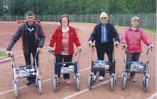 Potkukelkkajoukkueemme